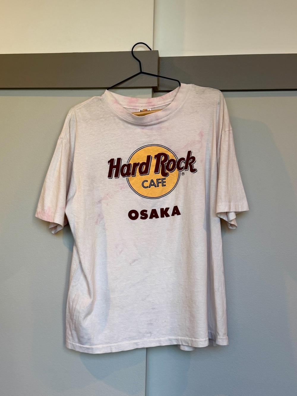 Vintage Hard Rock Cafe Osaka Japan Tee Single Stitch L 🎸🇯🇵